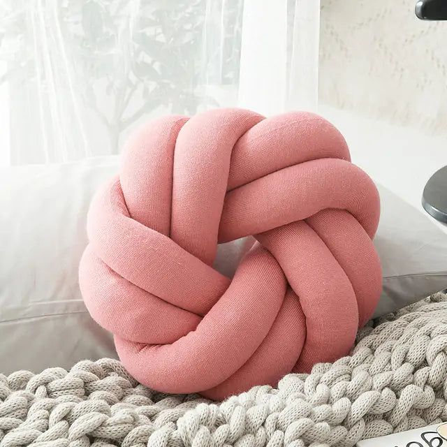 Regina Cotton Hand-Knot Back Cushions