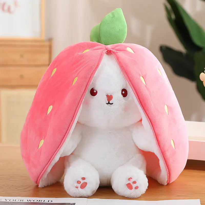 Carrot Rabbit Plush Toy