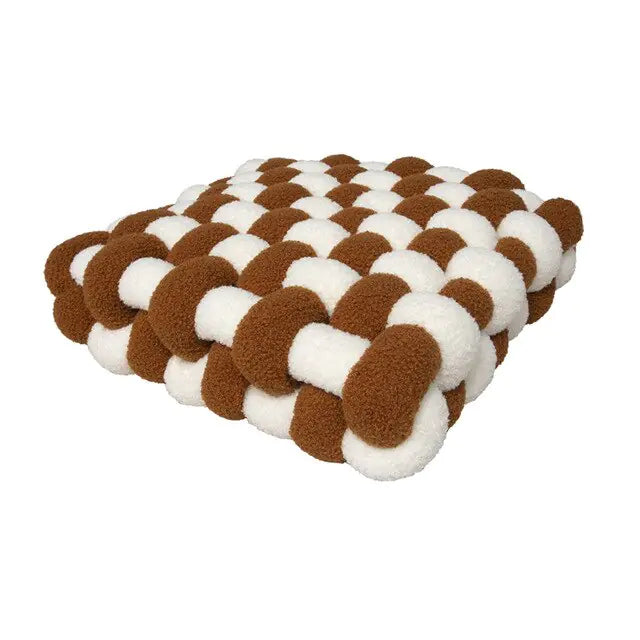 Soft Plush Knot Seat Cushion