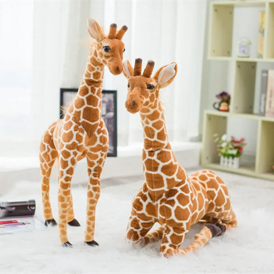 Realistic Giraffe Plush Toy