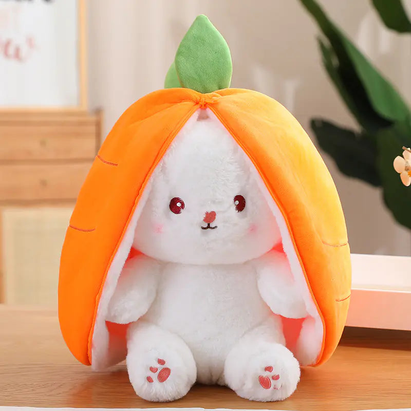 Carrot Rabbit Plush Toy