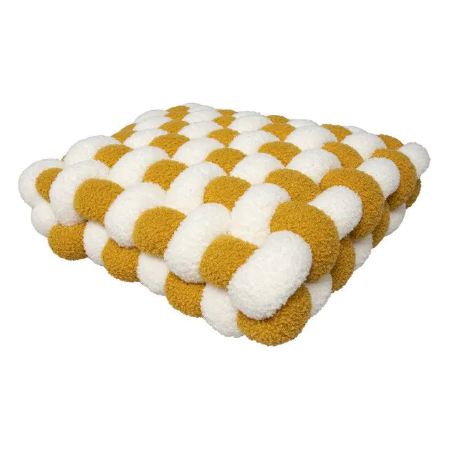 Soft Plush Knot Seat Cushion