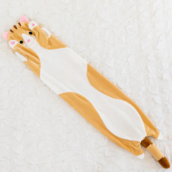 Long Kitten Plush Pillow