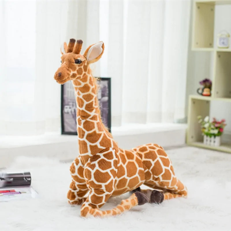 Realistic Giraffe Plush Toy