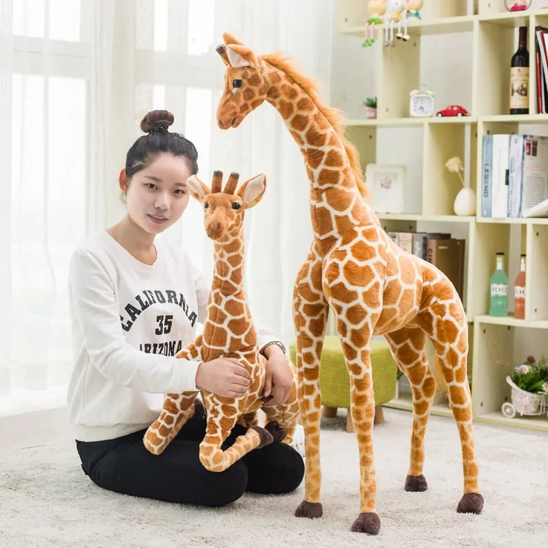 Realistic Giraffe Plush Toy